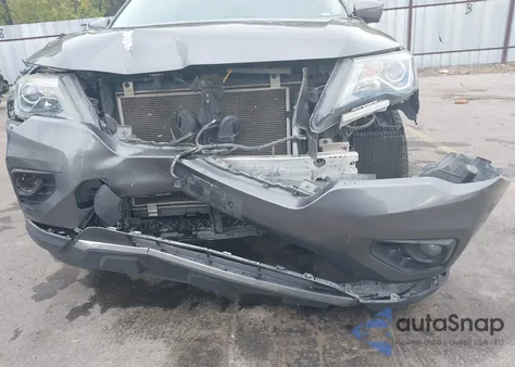 2018 Nissan Pathfinder Platinum from USA, damaged, VIN 5N1DR2MM4JC653846